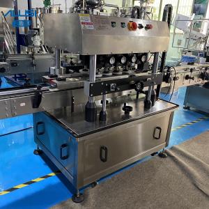 China 220V Stainless steel Bottle Capping Machine , Screw Cap Sealing Machine on sale