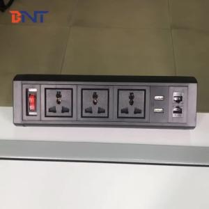 Quality aluminum alloy movable electrical power track socket outlets for sale