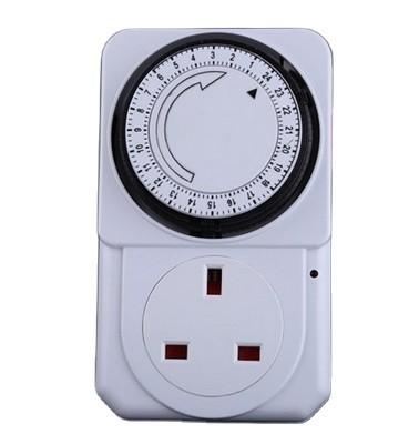 Buy 24 hours Manual Mechanical Electronic Plug-in Timer Switch at wholesale prices