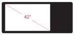 55" Custom Projective Capacitive Touch Screen Panel / Multi Touch Capacitive