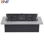 Conference tabletop hidden multi-functional desktop pop up socket with USB