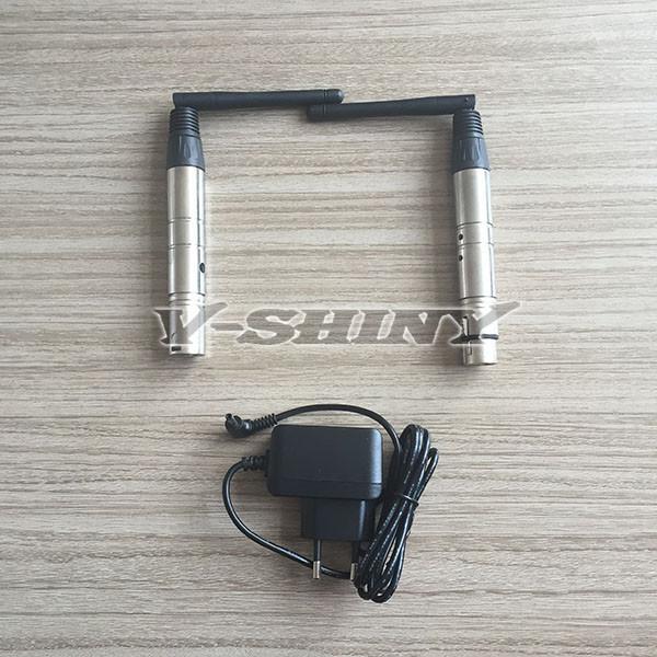 Buy 2.4G Xlr Wireless Dmx Transmitter Receiver With 400M Communication Distance at wholesale prices