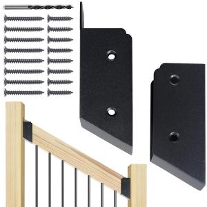 Quality 2x4 Stair deck railing bracket connector 30 Degree Wood deck railing Bracket for sale