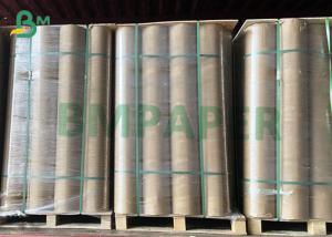 China 157gsm White Art Paper Roll C2S Cardboard 54inch  Wide X 210m Long, 45 - 50kg Roll Weight on sale