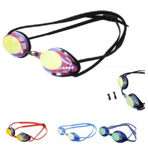 China Custom Brand Print Logo Unisex Speedo Swimming Goggles Anti Fog Swim Goggles on sale