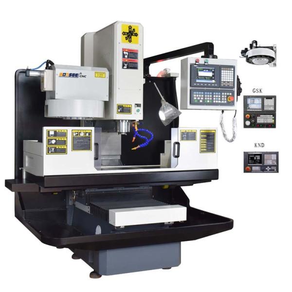 Buy CNC Vertical VMC Milling Machine Center High Precision 0.01mm Positioning Accuracy at wholesale prices