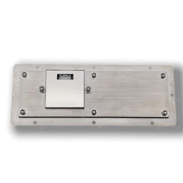 Stainless Steel Metal KeyPad With USB Interface 16 Keys Industrial Numeric Keypad