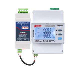 High Accuracy Class 1.0/B Three Phase Power Analyzer with Rogowski Coil Meter EM4374