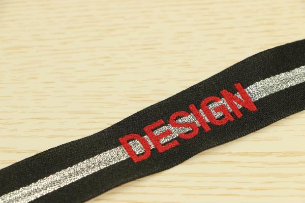 Buy Jacquard Polyester Webbing Tape Nonstretched Multipatterned Letters Printed at wholesale prices