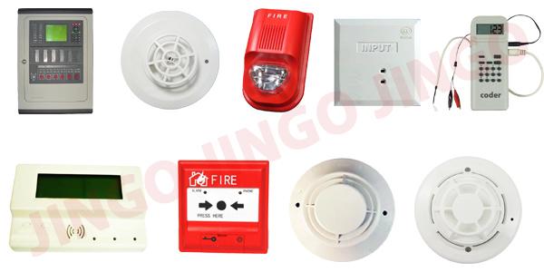 Addressable fire detection alarm 24V systems heat detector sensor