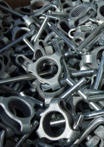 Buy Diagonal brace end, scaffold fitting,rosette, ringlock,Ledger end at wholesale prices