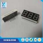 Common Anode 7 Segment LED Displays 3 Digit 0.56in For Air Conditioner Display
