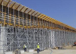 Quality Q235 Cuplock Scaffolding System , Cuplock Scaffolding For Slab Easy Use for sale