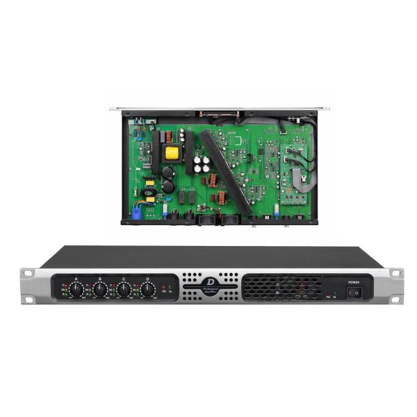 Aluminum Digital Power Amplifier 250W 150W 2 Channel Class D Amplifier