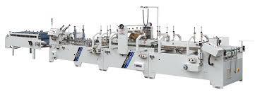 Buy 50HZ Automatic Folder Gluer Machine with PLC And Touch Screen Control at wholesale prices