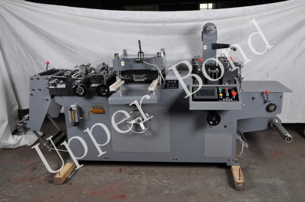 Professional Auto Die Cutting Machine Can Print PVC Film / Copper / Foil