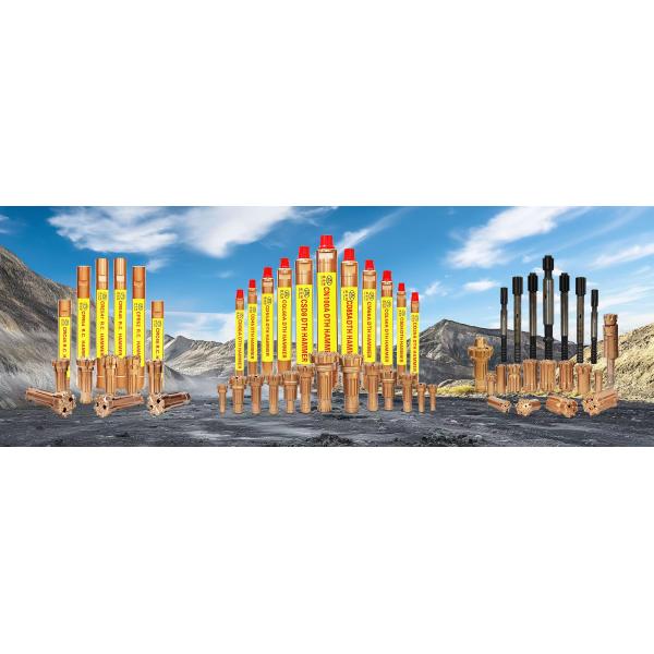 Antirust RE545 DTH Hammer Drill Bits Reverse Circulation Drill Bit Weather Proof