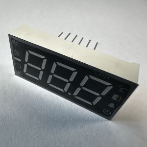 Custom Design Triple Digit 7 Segment LED Display with Minus Sign Common Anode