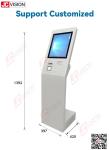 JCVISION Bank Hospital Lobby Queue Management System Ticket Machine Touch Screen