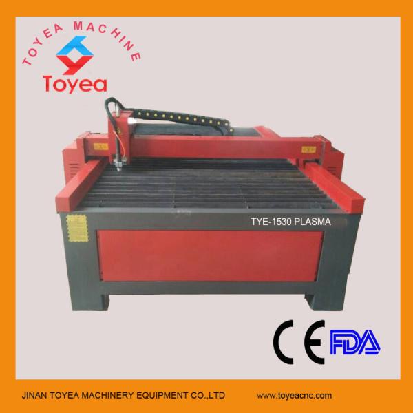 Buy Hard metal cnc cutting machine with Hypertherm plasma source TYE-1530 at wholesale prices
