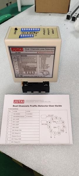 Buy LD-200 Double Channel Loop Sensor For Parking Barrier Access Vehicle Detector at wholesale prices