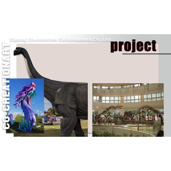 Blue 110v Animatronic Sheep Simulated Animals For Animal Exhibitions