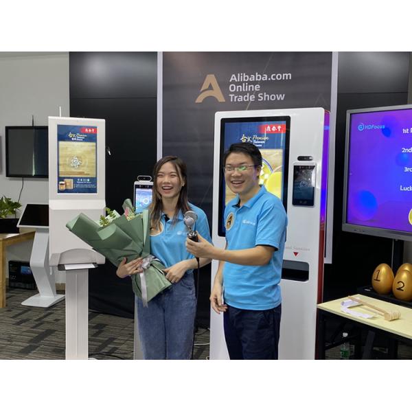 HDFocus 42cm 16gb Card Holographic Hologram Advertising Led Fan Display 3d Hologram Fan for Online Retailers