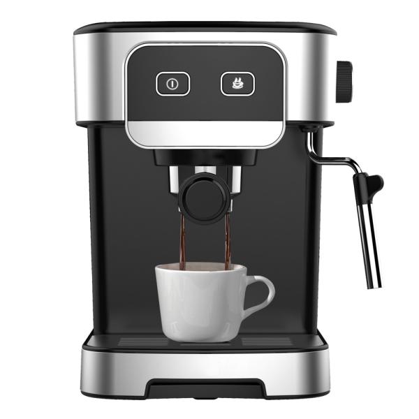 Buy Electric 15 Bar Smart Coffee Maker Machine With Milk Frother Manual Espresso at wholesale prices
