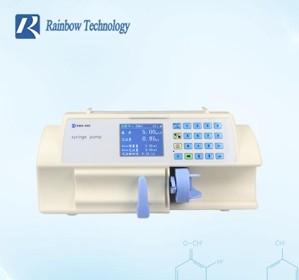 Buy Automatic Syringe Type Pump Built in rechargeable Li battery with Data function at wholesale prices