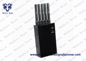 Customized Frequency Portable GPS Jammer , Wifi Device Blocker 5 - 15m Jamming Range