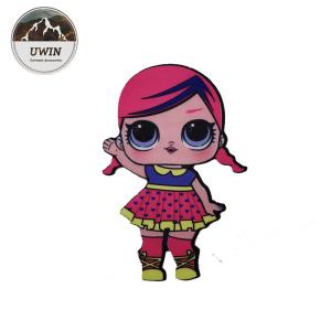 Handmade LOL Woven Badges Personalised , Eco Friendly Sequin Custom Printed