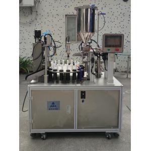Quality Automatic Lipgloss Quantitative Filling Machine With Adjustable Vibration Plate for sale