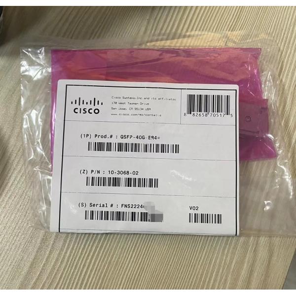 QSFP-40G-ER4 QSFP 40GBASE-ER4 Transceiver Module, LC, 40KM