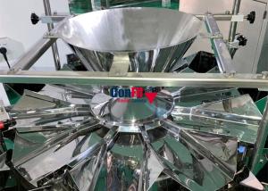 80bpm Multihead Weigher Packing Machine For Roasted Nuts Almonds