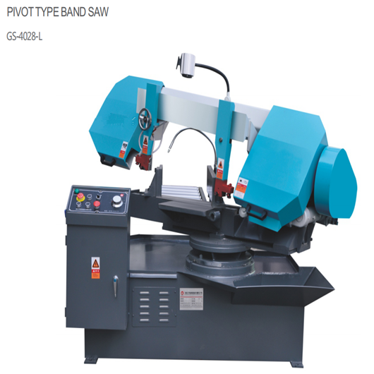 Worm Reducer Horizontal Mitering Bandsaw , Powerful Automatic Metal Saw