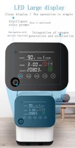 Quality 1 - 7L Oxygen Concentrator Adjustable With Big LED Screen for sale