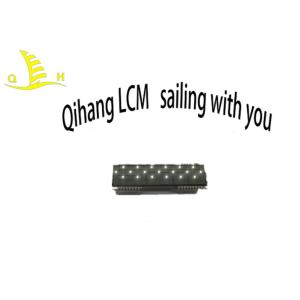 Quality Custom LCD Clock Module Monochrome TN 7 Segment Display Panel for sale