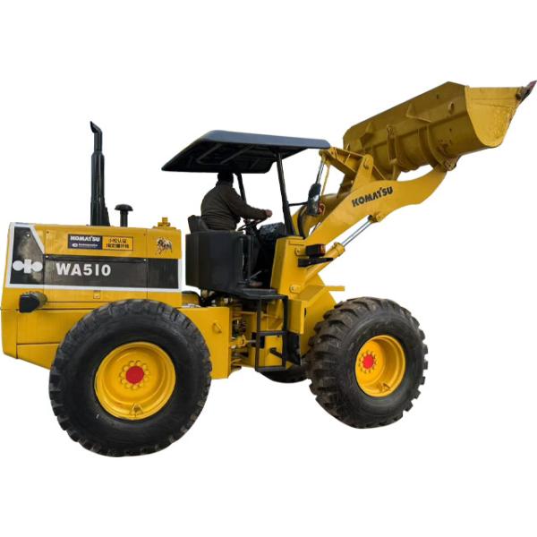 Reliable Komatsu WA510 Used Loader Durable and High Performance Komatsu Loader Construction Equipment