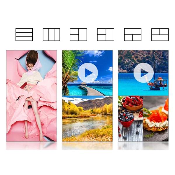 Indoor Standalone LCD Media Player Advertising Display Touch Kiosk For Shopping Mall