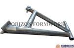 0.88m Width Ringlock Scaffolding System , Ring System Scaffold 3 Boards Equipped