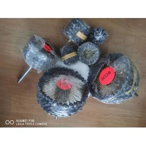 Quality High Efficiency Silicon Carbide Round Honing Brush Abrasives Metal Handle for sale