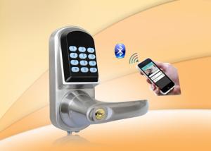 Quality Bluetooth Password Safe Door Lock With Password Keypad / Low Voltage Alarm for sale
