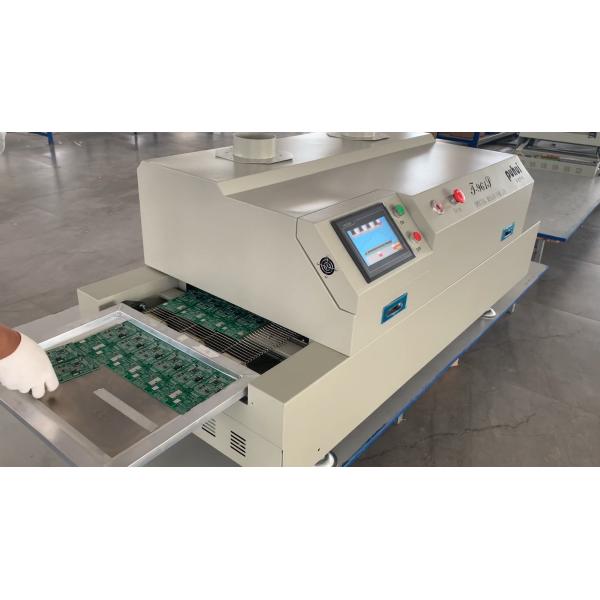 T961S Touch Screen Reflow Oven 1000*350mm Soldering Oven Puhui T-961S, 6 Temperature Zone