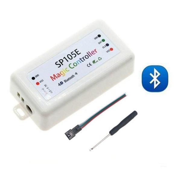 Buy Rgb 5v To 24V Sp105e Magic Home Dmx Led Controller For Ws2812 Ws2813 Light at wholesale prices