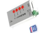 T-1000B Sd Card Led Pixel Controller Programmable SPI Signal Output Full Color