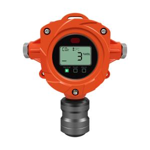 Point Type Online Gas Monitor IP67 Fixed Carbon Dioxide CO2 Detector With Infrared Sensor