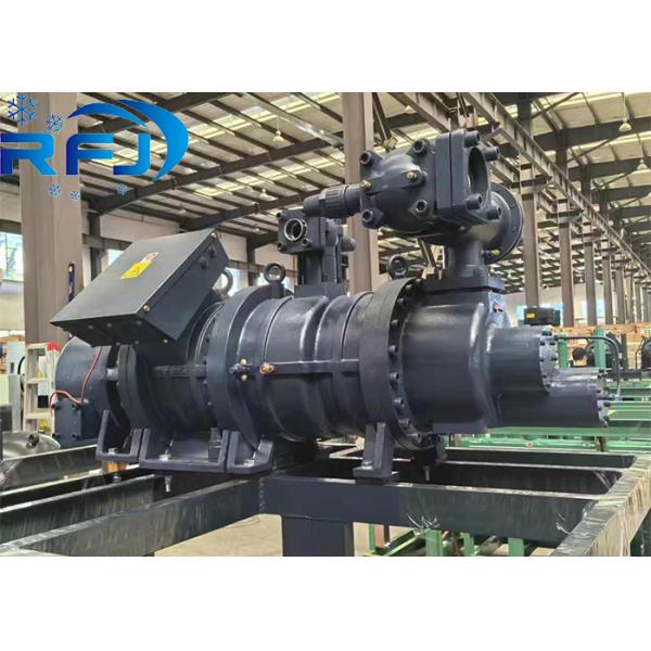 Screw Type Hanbell LT-S-55/25 Two-Stage Compressor with Maximum Continuous Current of 245A