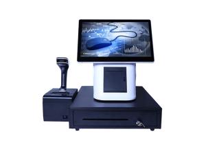 Quality Win7 Win10 POS Computer Hardware 6 USB Port RJ-45 Internet Interface Lightweight for sale