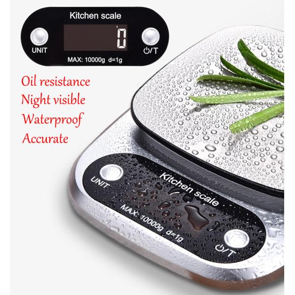 Electronic weight grams 2g to 5kg backing and cooking digital scale kitchen weighing food scales balance