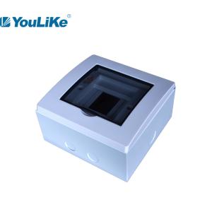 Quality CE Approval MCB Distribution Box , Power DB Box High Safety With Transparent Window for sale